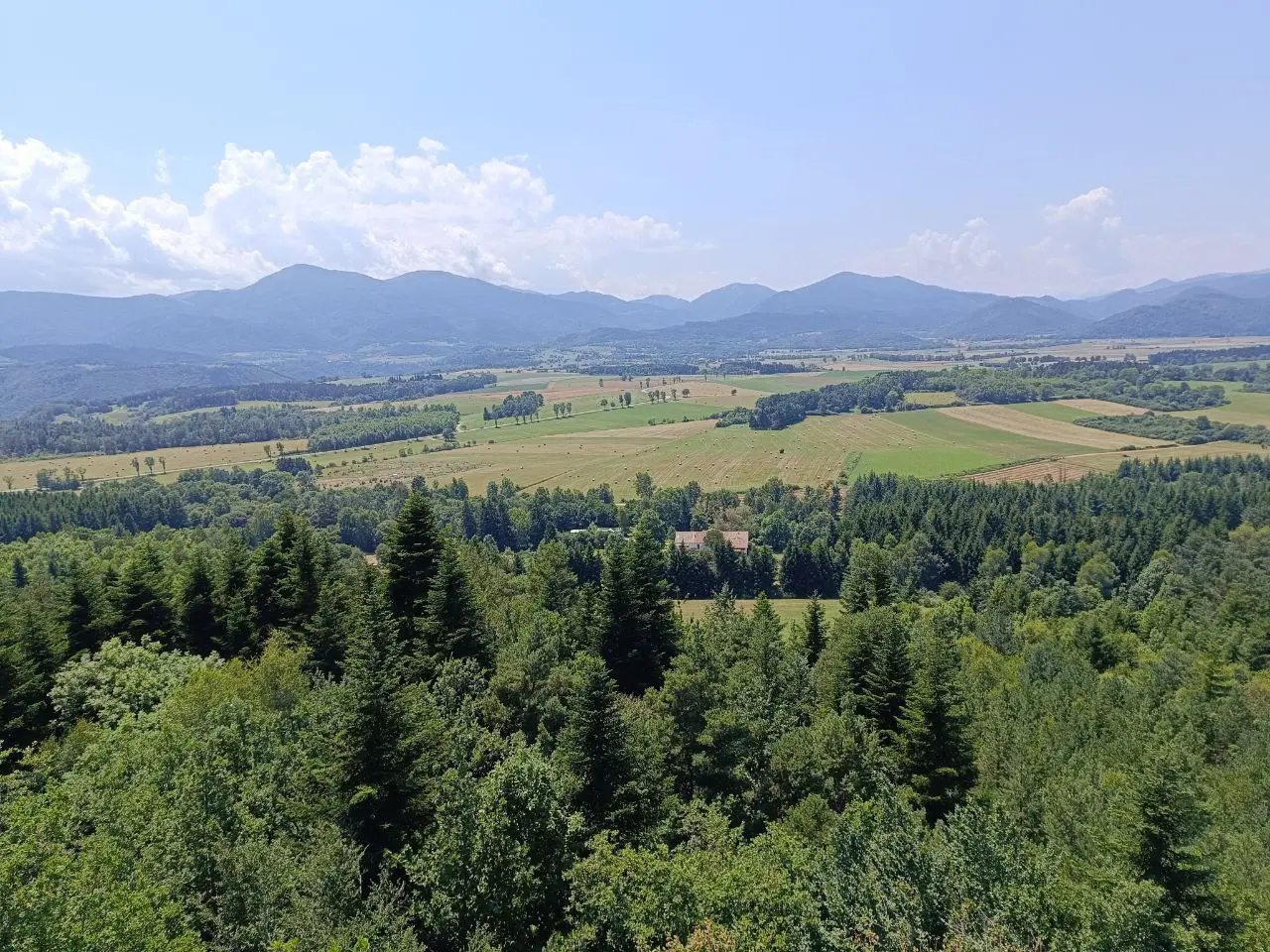 Auf 1000 Metern in den Pyrenäen