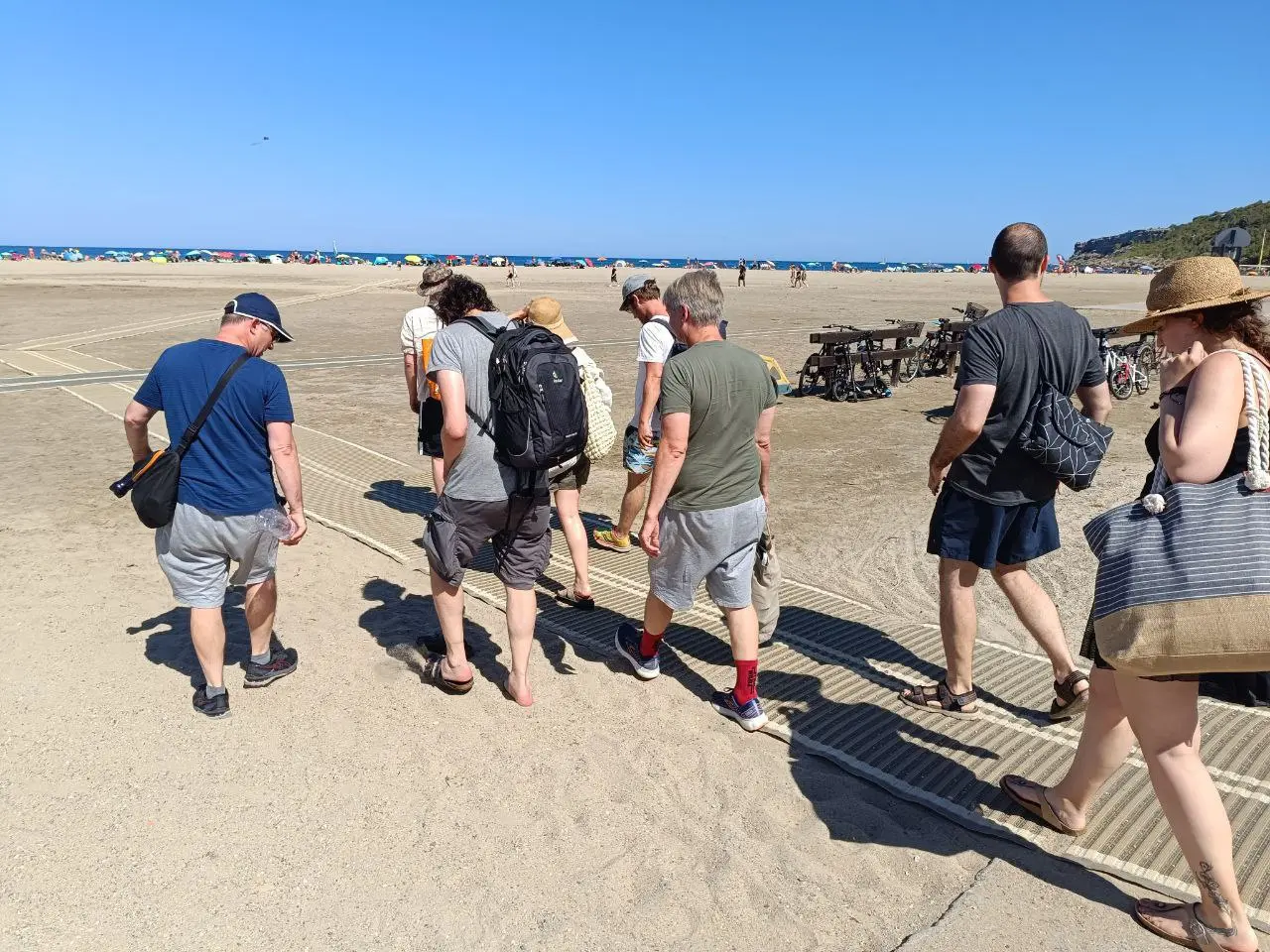 Strand in den Pyrenäen